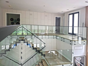 Glass and Metal Railings