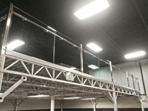 Mezzanine Glass Railings